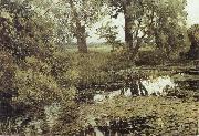 Isaac Levitan, Overgrown Pond